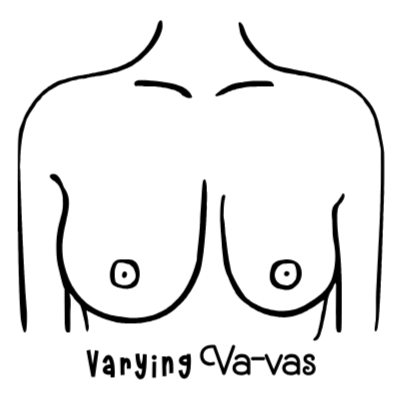 Boob Type ceramic coaster — Tata Taxonomy handmade in Washington DC by Wicked Wicks and More