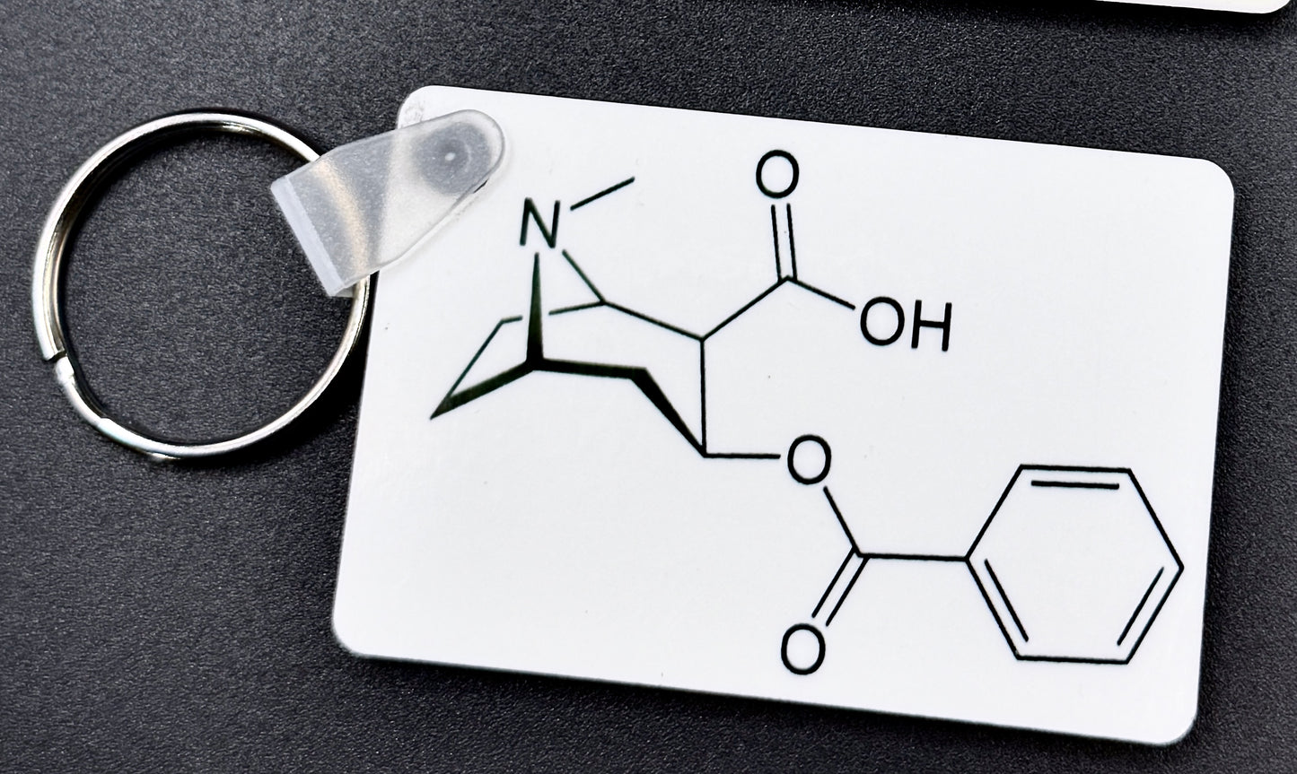 Kinky Keychain — funny queer wood keychain handmade in Washington DC by Wicked Wicks and More