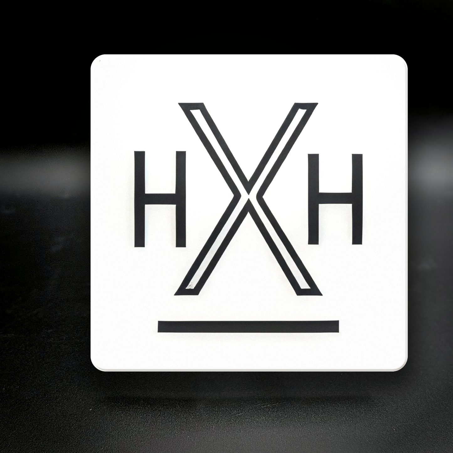 Hook Hall ceramic coaster — handmade DC queer bar nightlife art by Wicked Wicks and More
